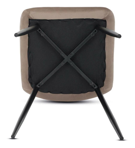 Scaun sufragerie Cereria (crem închis)