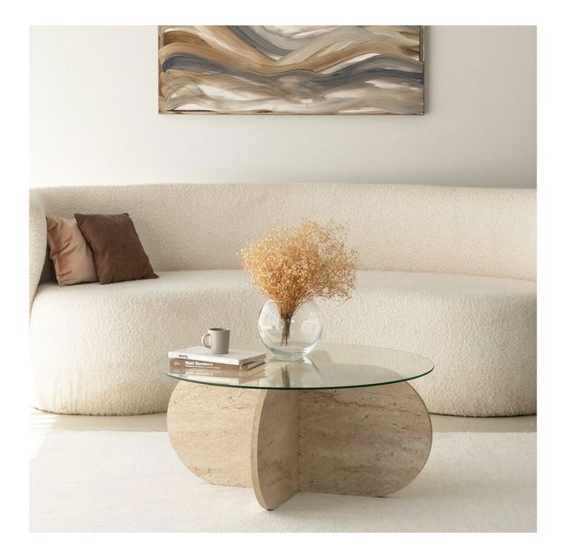 Stolić za kavu Bubbly (travertin)