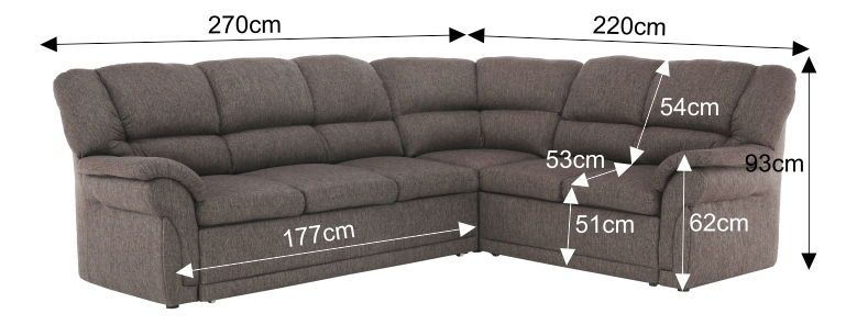 Rohová sedačka Kenfast (P) *výpredaj