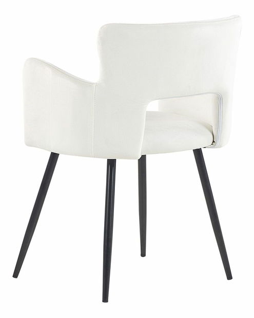 Set 2 ks jedálenských stoličiek Shelba (biela) 