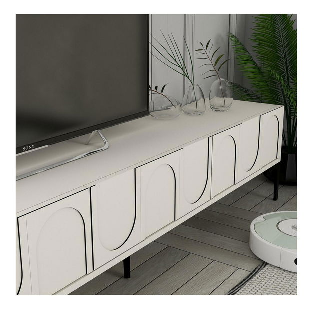 TV stolić/ormarić Bipemu 3 (krem + crna)