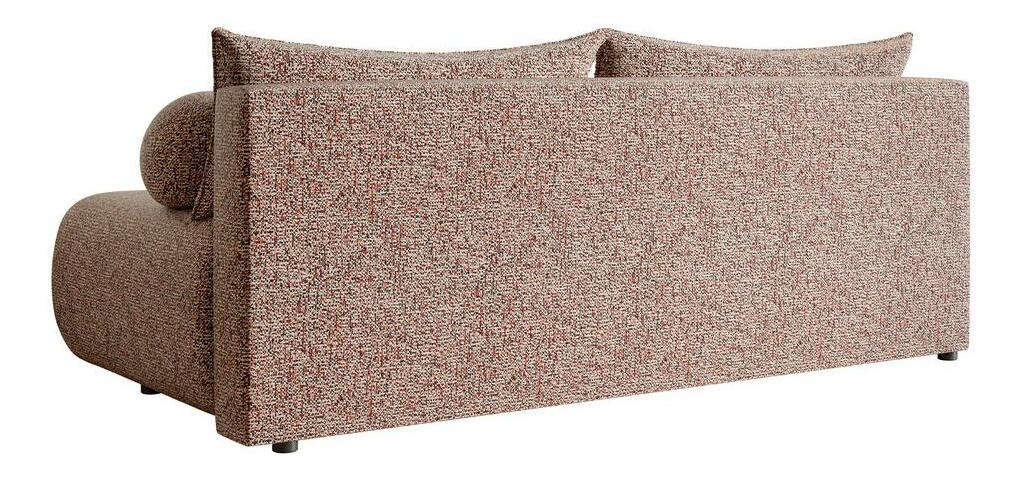 Háromszemélyes kanapé Didier mini (tégla + fekete)