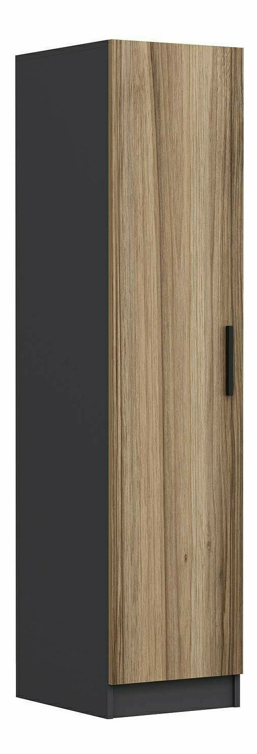 Šatníková skriňa Mintenker (orech + antracit)