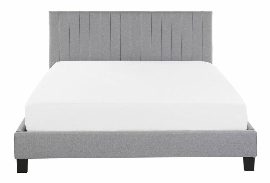 Bračni krevet 160 cm PARASO (svijetlosiva) (s podnicom)