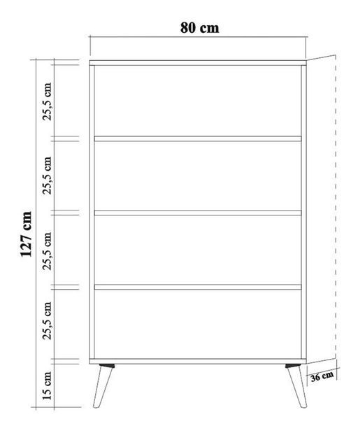 Ormarić Multibox (hrast sonoma)