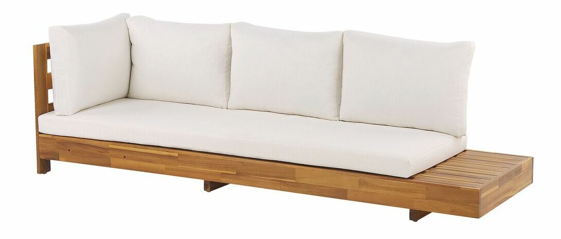 Kerti kanapé Maretta (világos fa)