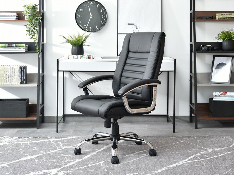 Fotoliu Draggy (negru + crom)