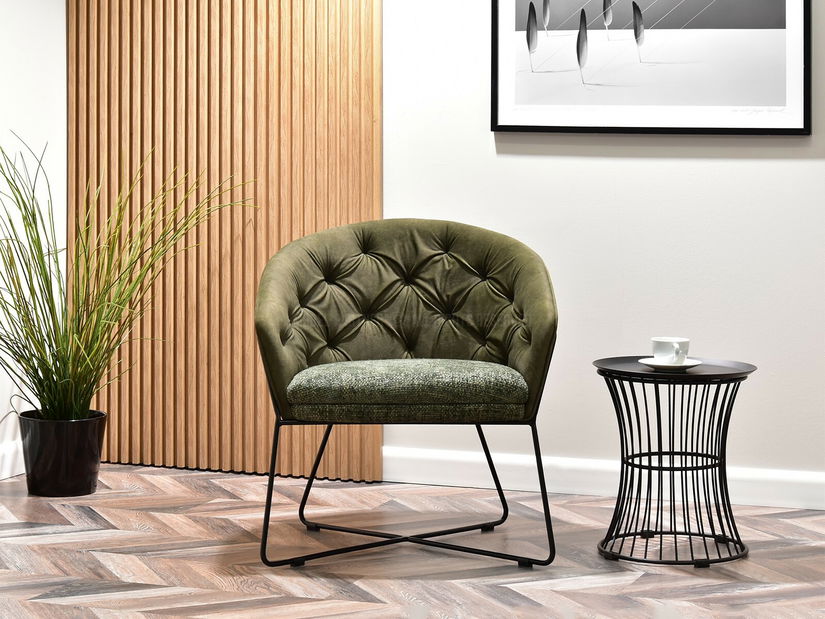 Fotoliu relax Lagooza (verde + negru)