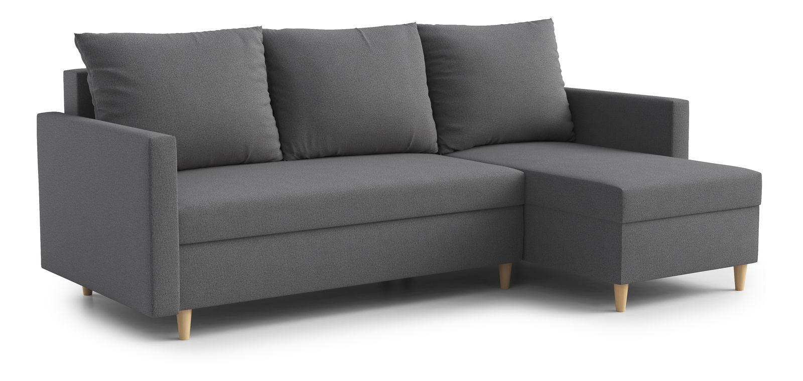 Sarokkanapé Ronaldo (J) (szürke)