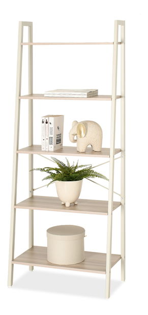 Regál Jeans (popolaváo béžová + krémová)