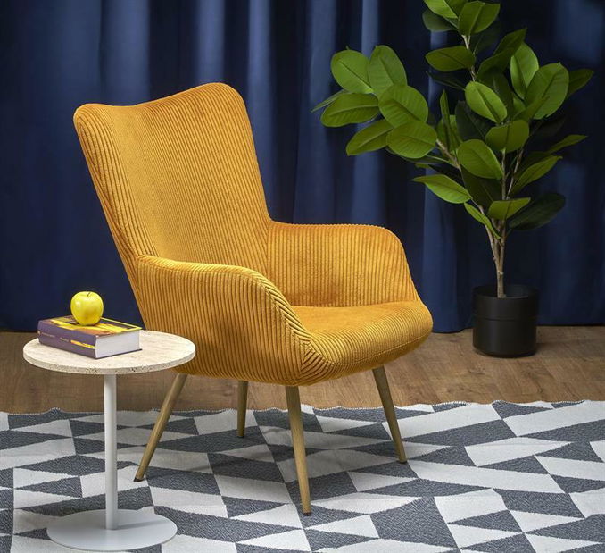 Fotelja Amario (boja senfa)