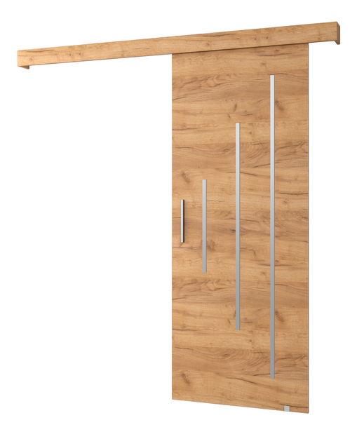 Klizna vrata 90 cm Sharlene Y (hrast craft)
