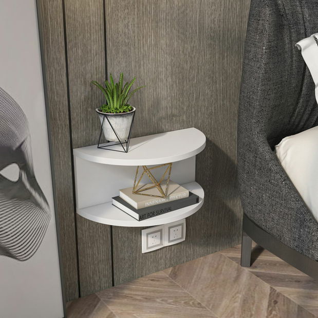 Noptieră Belnek (alb)