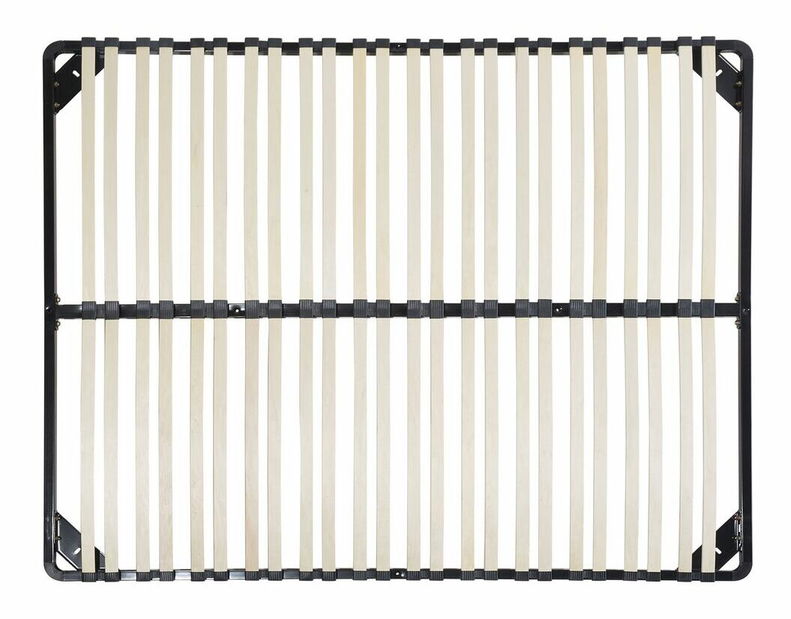 Somieră lamelară 200 x 180 cm Cornelius (negru)