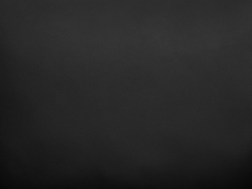 Canapea 3 locuri HEINOLA (piele) (negru)