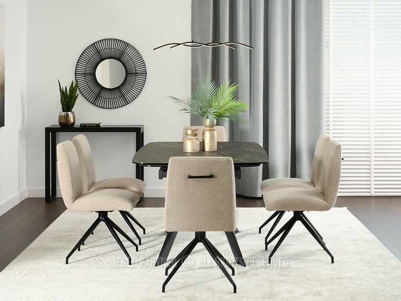 Scaun Neil (bej + negru)