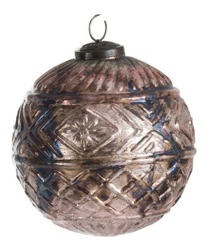 Dekoratívny predmet Jolipa Vianočná dekorácia Gipsy Dreams (12x12x12cm) (Lososová)