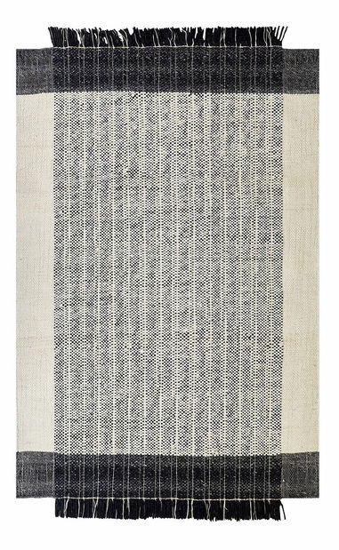 Covor 140 x 200 cm Keten (alb)