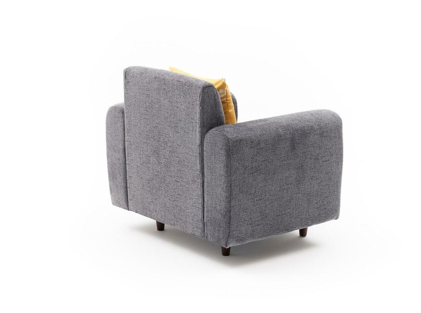 Fotel Noyalepo C (szürke + dió)