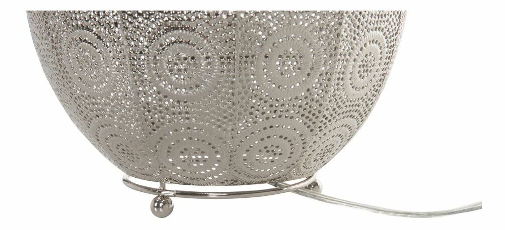 Stolná lampa Manor (strieborná)