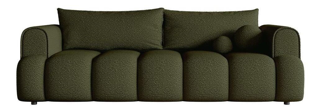 Canapea trei locuri Didier (măslin + negru)