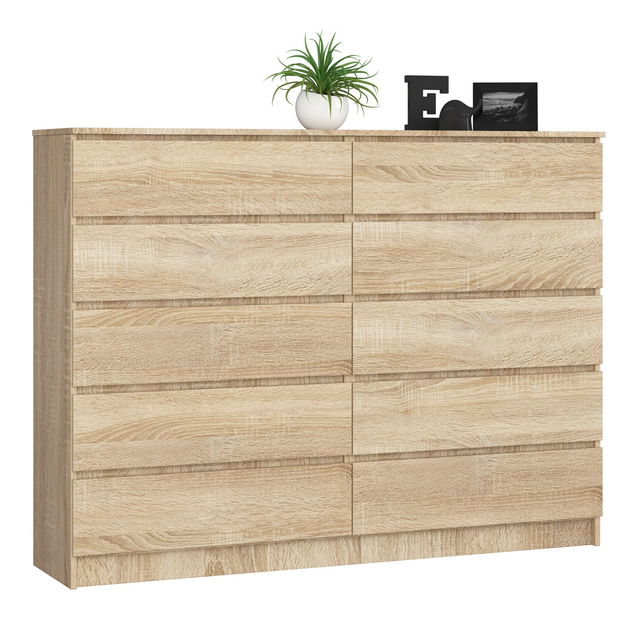 Komód Kurtinaitis 10SZ (szonoma tölgy)