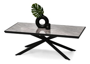 Măsuță de cafea Flint (grafit + negru)