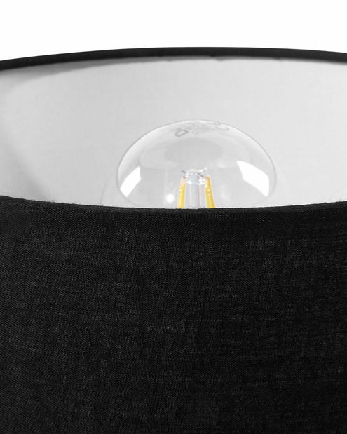 Lampă de masă TARON (PC stofă) (negru)
