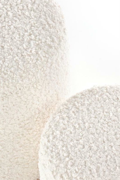 Set 2ks. Taburetiek Celine (krémová + prírodná)