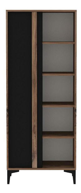 Set mobilier living Laciko (pin atlantic + antracit)