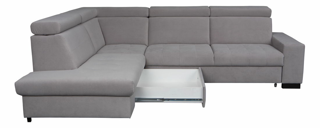 Rohová sedačka Manfield (sivá) (L)