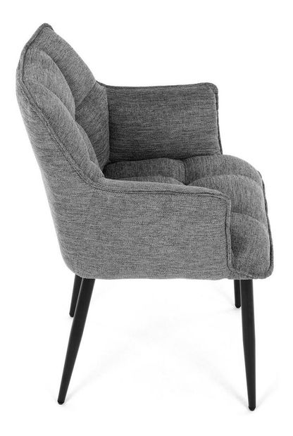 Jedálenská stolička Dopada (sivá)