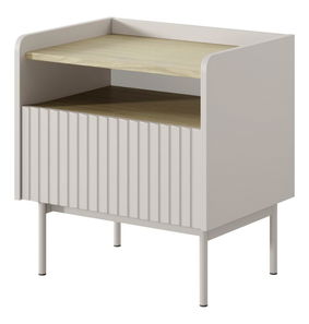 Éjjeliszekrény Lemenn (bézs)