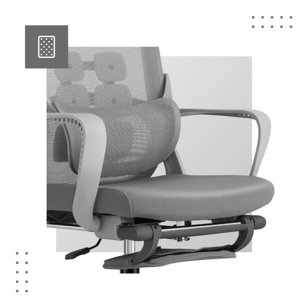 Irodai szék Matryx 3.6 (szürke)