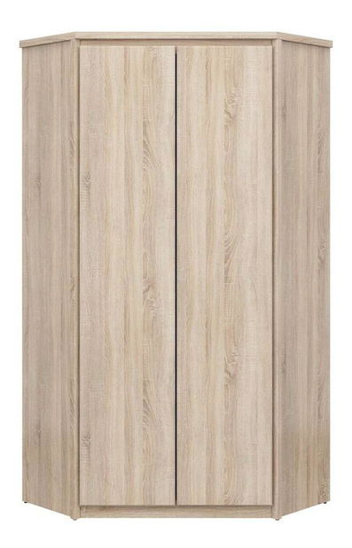 Kutni ormar za garderobu Nordanas 27 (hrast sonoma) 