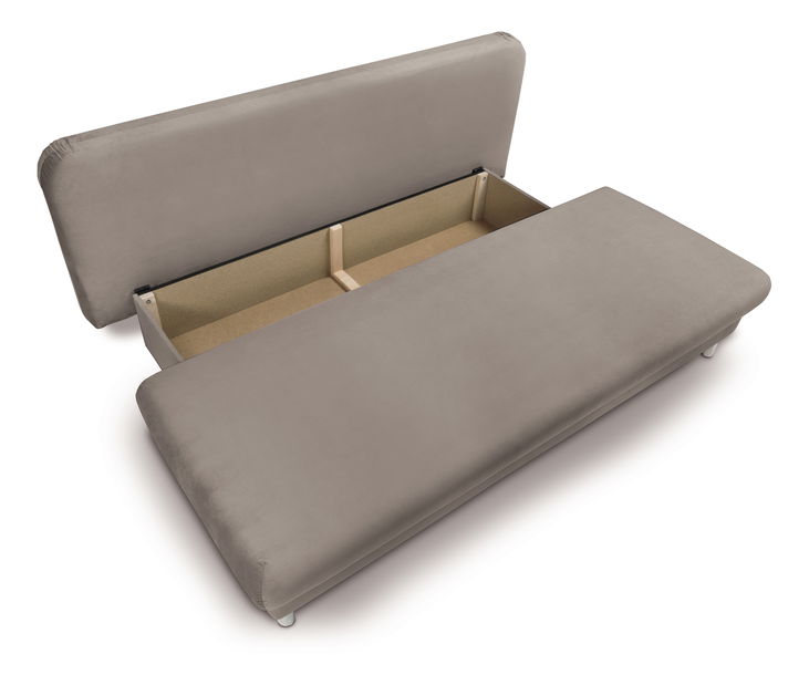 Pohovka trojsedačka BRW Karo III Lux 3DL (hnedá)