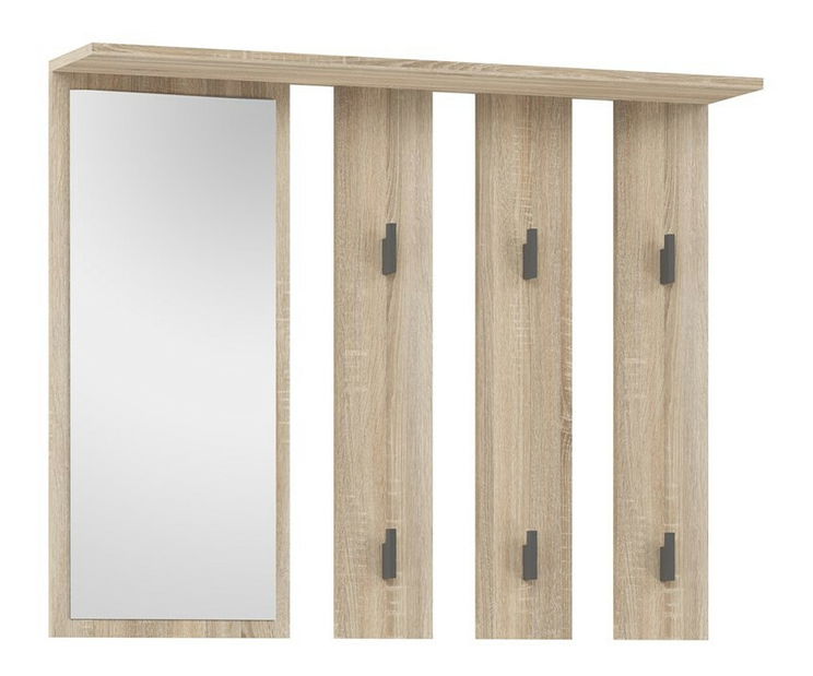 Panel za vješanje Puntuable 1 (hrast sonoma) (s ogledalom)