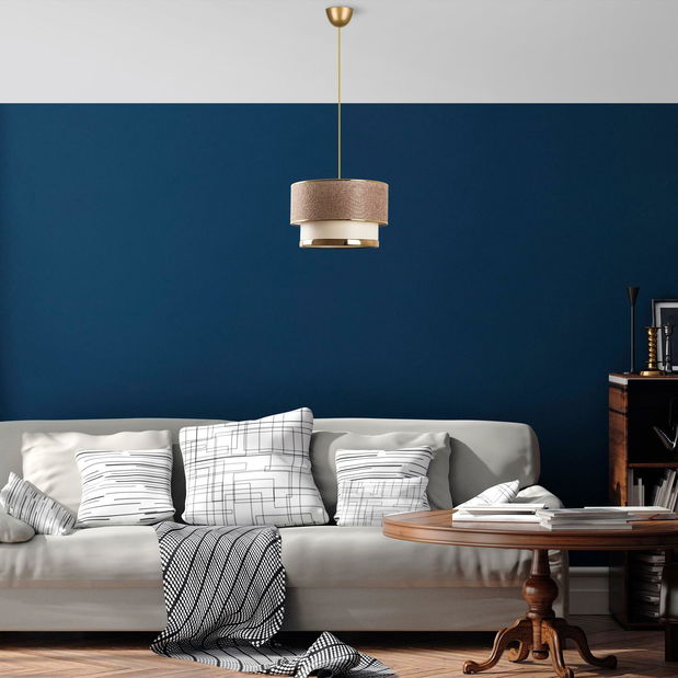 Stropna svjetiljka Mesagrande 2 (bež + zlatna)