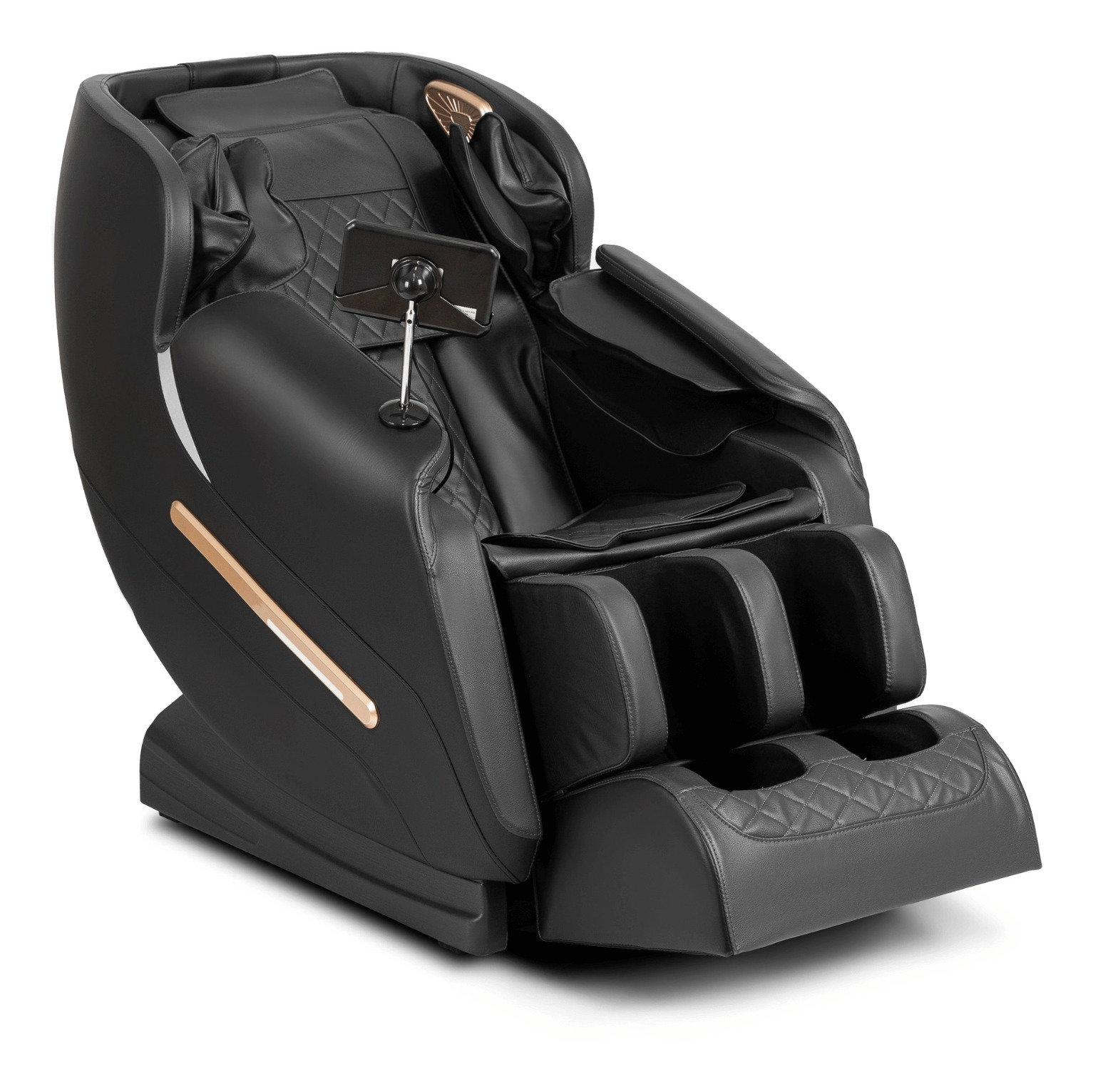 Masážne kreslo Visita Max (čierna) 