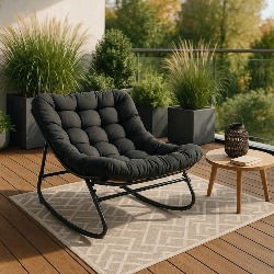 Hintafotel Aures (fekete) 