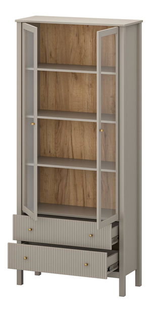 Vitrină Karankas 3 (taupe) 