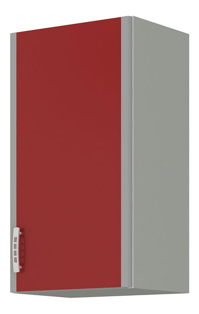 Felső konyhaszekrény Elissa 40 G 72 1F (szürke platina)