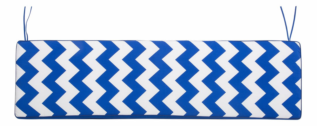 Kerti pad Jakarta/Maribor (világos fa) (kék párna)