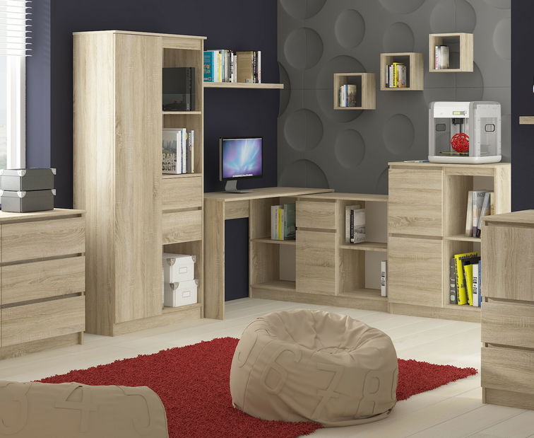 Sarok PC asztal Cuidar (sonoma tölgy)