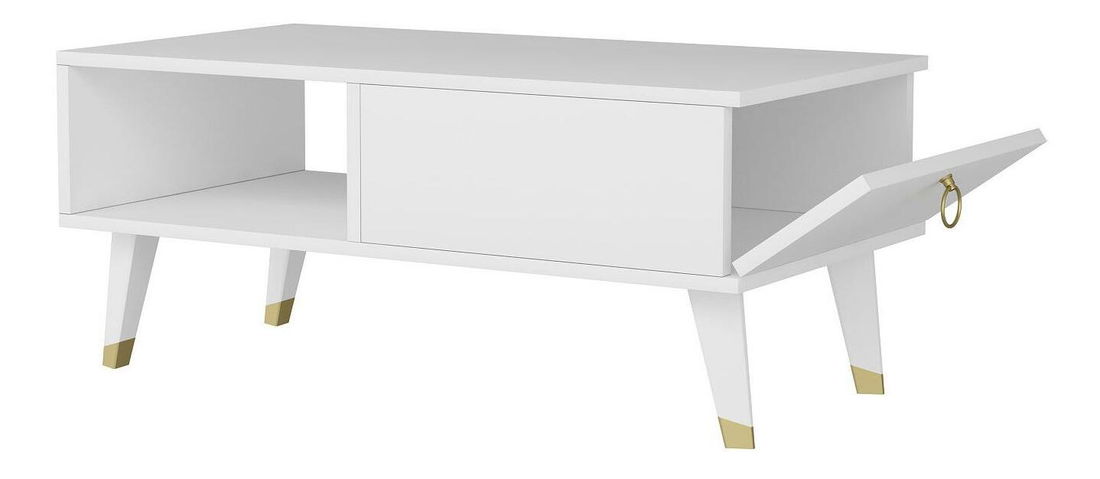 Măsuță de cafea Papina (alb) 