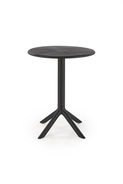 Vrtni stol Caviar (crna) (za 2 osobe)