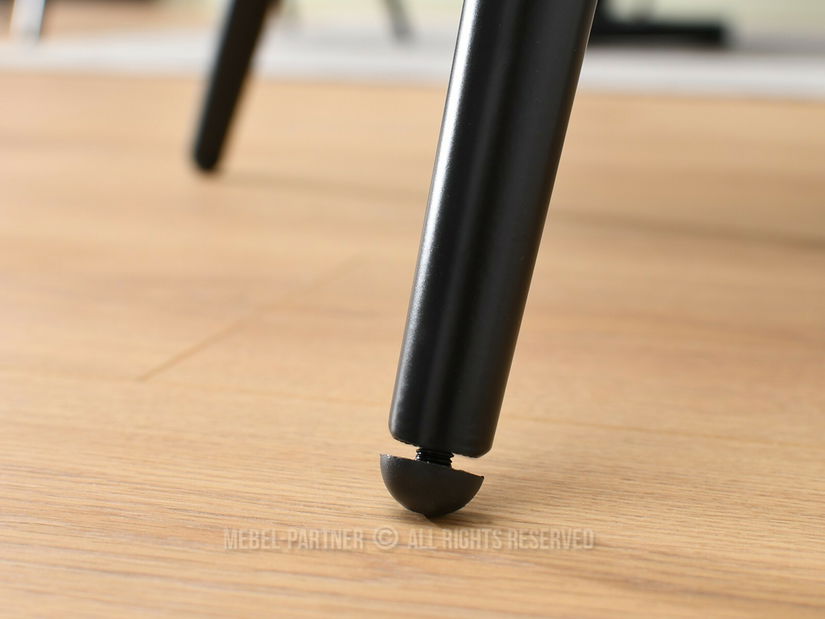 Stolička Grimo (dub + grafit + čierna)