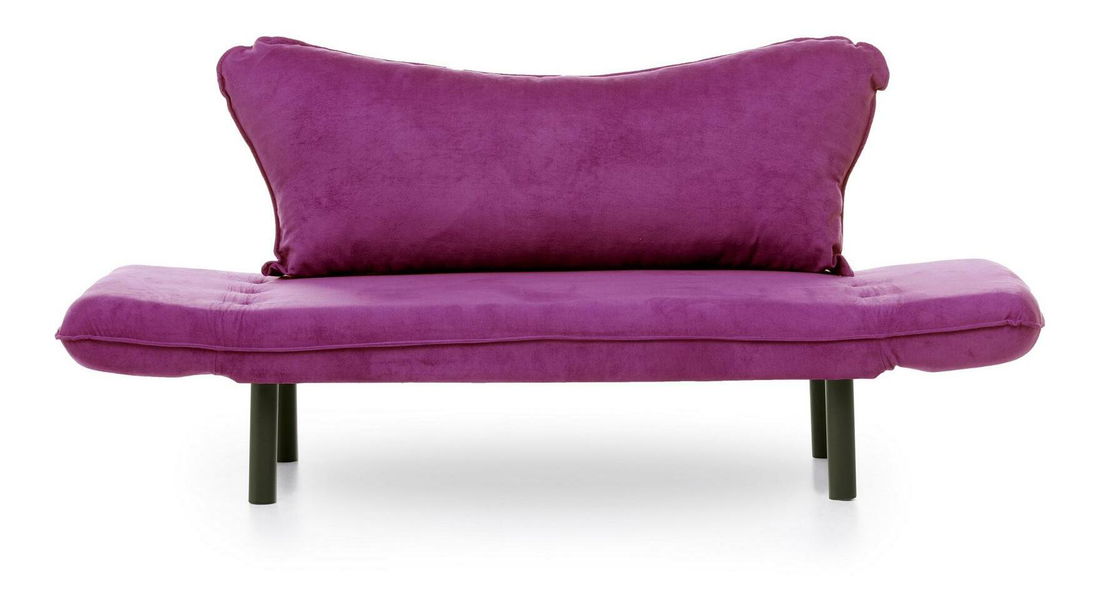 Canapea extensibilă 2-locuri Chatty (violet)