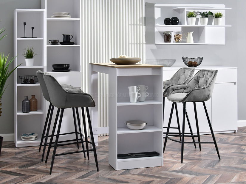 Szék Lars (szürke + fekete)