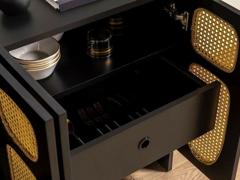 Szekrény Dodoka 2 (fekete) 